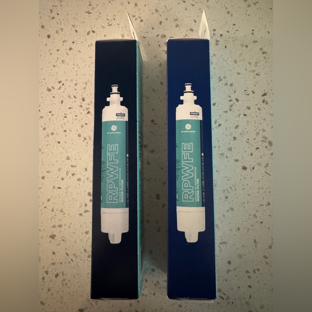 GE Appliances RPWFE genuine water fridge filters x2 brand new - Picture 4 of 11